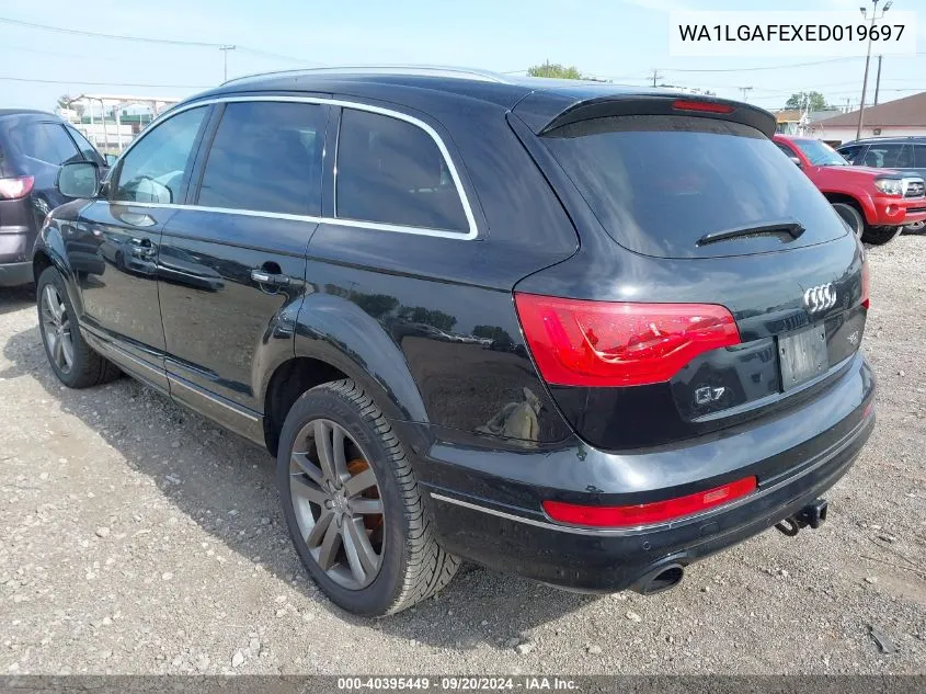 WA1LGAFEXED019697 2014 Audi Q7 3.0T Premium