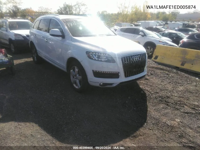 WA1LMAFE1ED005874 2014 Audi Q7 3.0 Tdi Premium