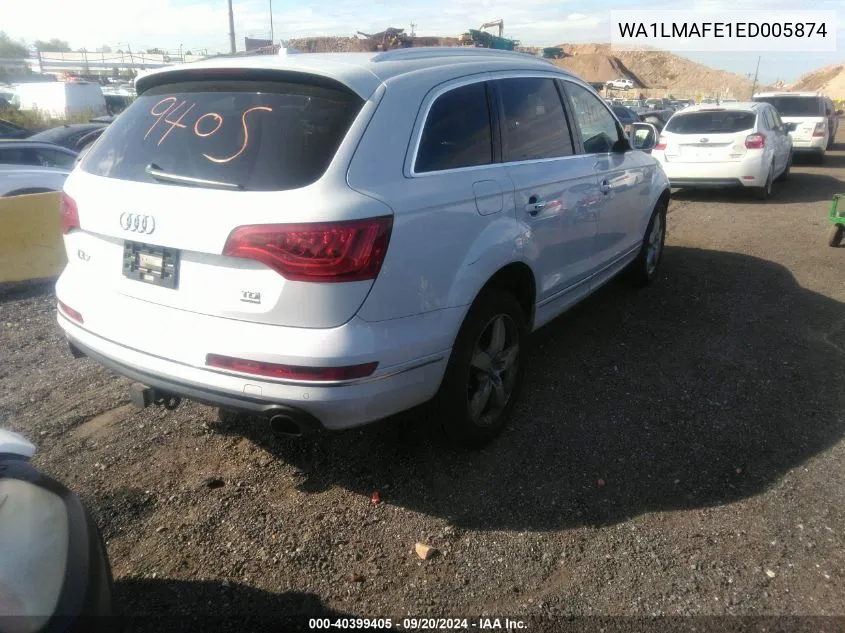 WA1LMAFE1ED005874 2014 Audi Q7 3.0 Tdi Premium