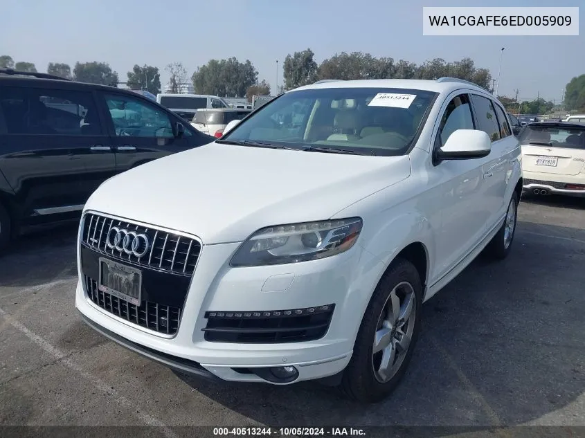 2014 Audi Q7 3.0T Premium VIN: WA1CGAFE6ED005909 Lot: 40513244