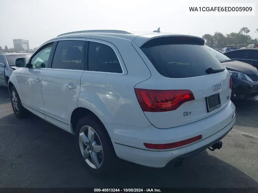 2014 Audi Q7 3.0T Premium VIN: WA1CGAFE6ED005909 Lot: 40513244