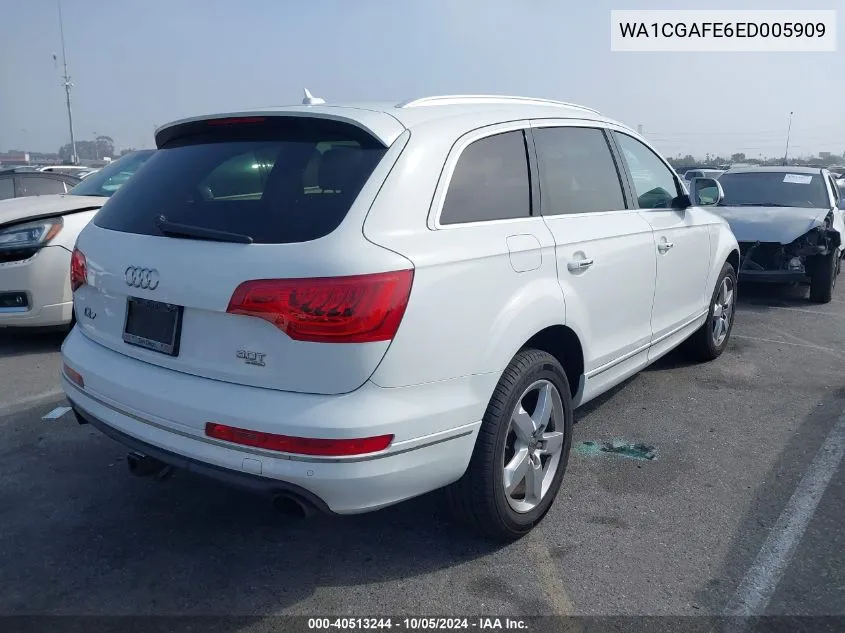 2014 Audi Q7 3.0T Premium VIN: WA1CGAFE6ED005909 Lot: 40513244