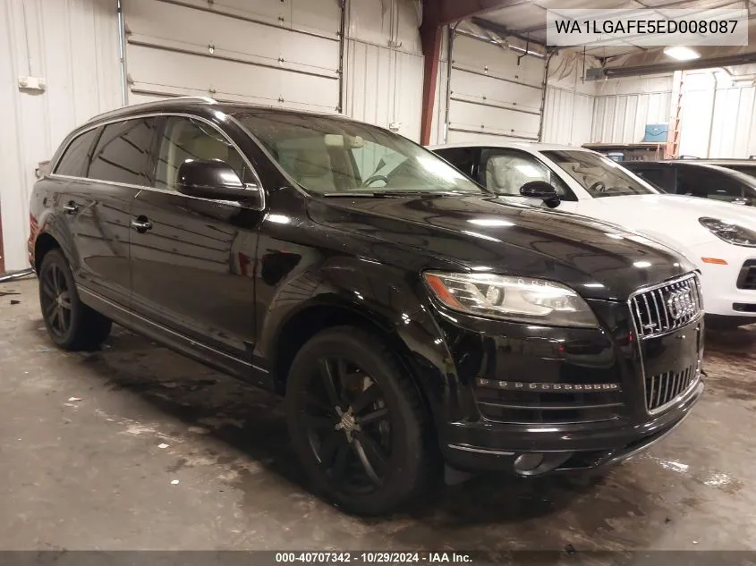 2014 Audi Q7 3.0T Premium VIN: WA1LGAFE5ED008087 Lot: 40707342