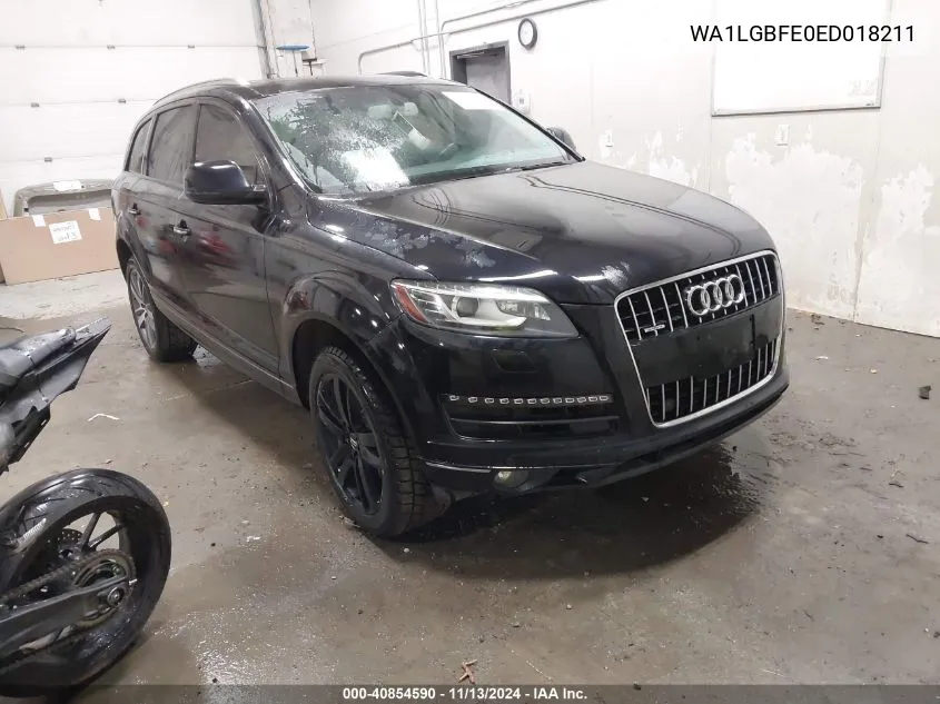 2014 Audi Q7 3.0T Premium VIN: WA1LGBFE0ED018211 Lot: 40854590