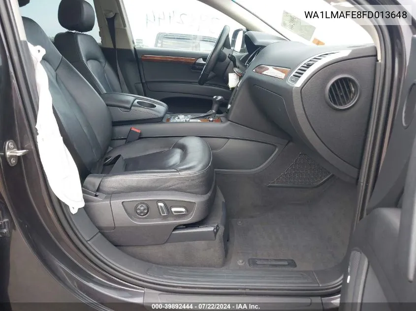 WA1LMAFE8FD013648 2015 Audi Q7 3.0 Tdi Premium