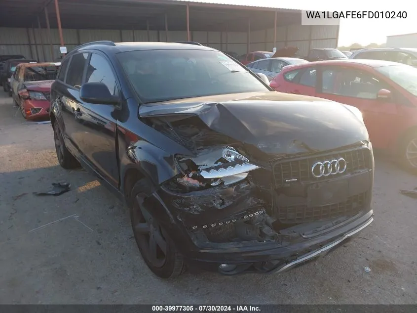 WA1LGAFE6FD010240 2015 Audi Q7 3.0T Premium