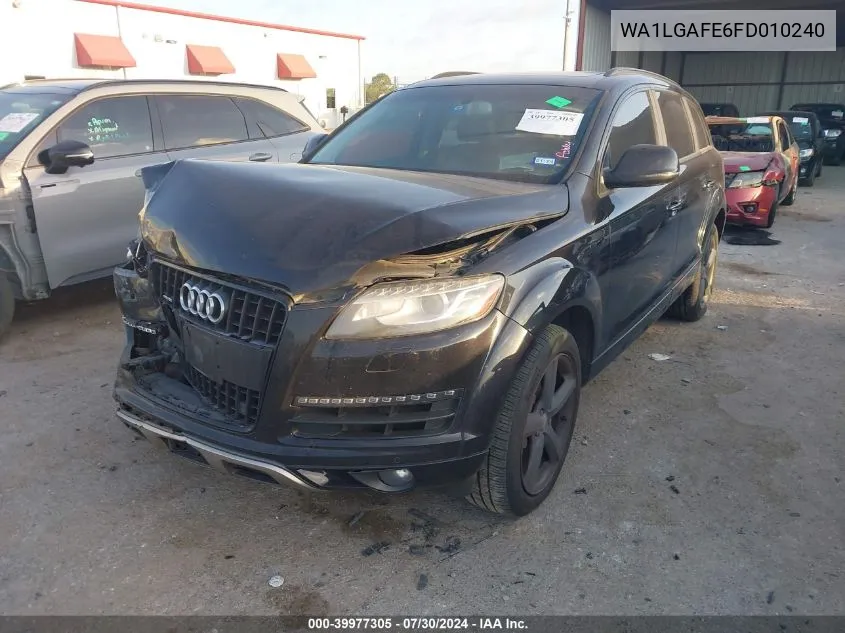 WA1LGAFE6FD010240 2015 Audi Q7 3.0T Premium