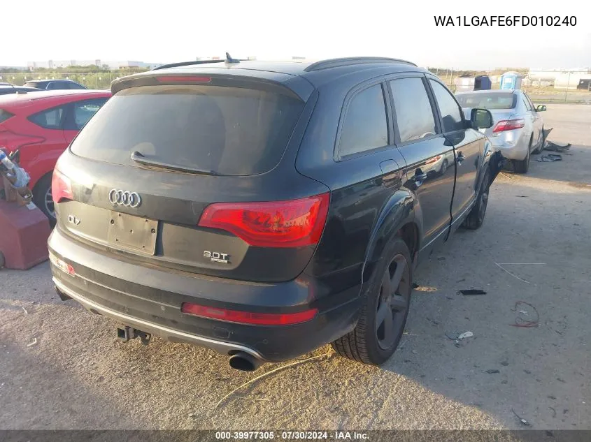 2015 Audi Q7 3.0T Premium VIN: WA1LGAFE6FD010240 Lot: 39977305