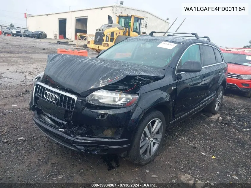 2015 Audi Q7 3.0T Premium VIN: WA1LGAFE4FD001164 Lot: 39984967