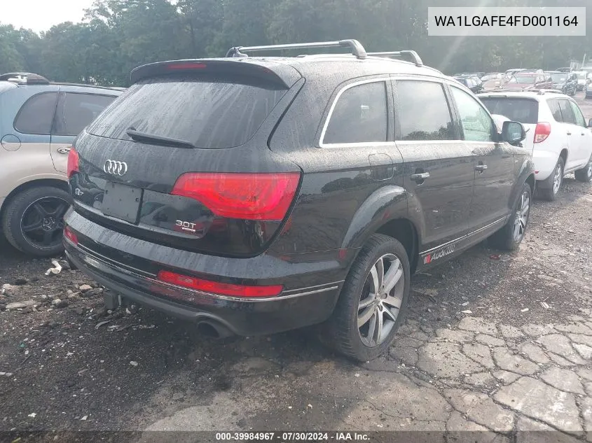 WA1LGAFE4FD001164 2015 Audi Q7 3.0T Premium