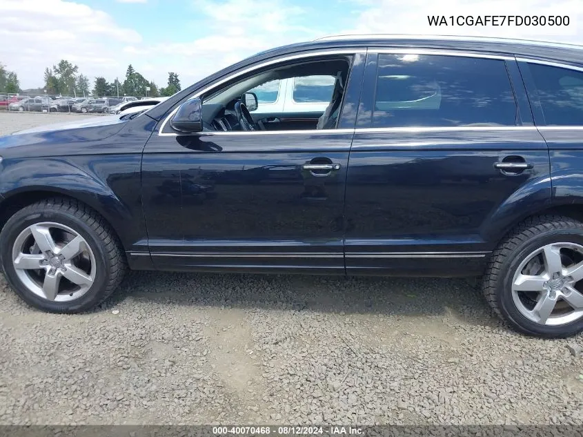 WA1CGAFE7FD030500 2015 Audi Q7 3.0T Premium