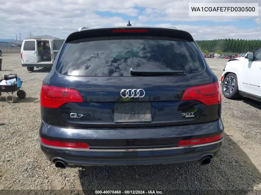 WA1CGAFE7FD030500 2015 Audi Q7 3.0T Premium