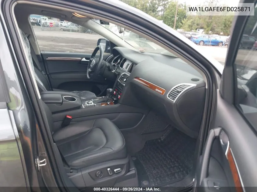 WA1LGAFE6FD025871 2015 Audi Q7 3.0T Premium