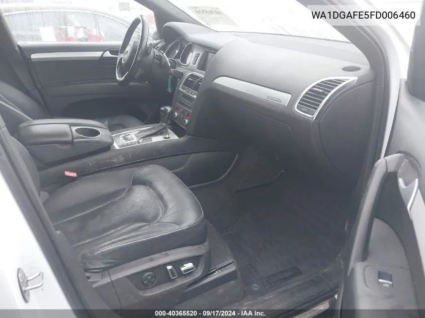 WA1DGAFE5FD006460 2015 Audi Q7 3.0T S Line Prestige