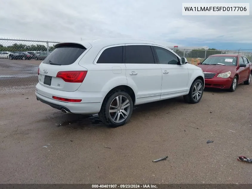 WA1LMAFE5FD017706 2015 Audi Q7 3.0 Tdi Premium