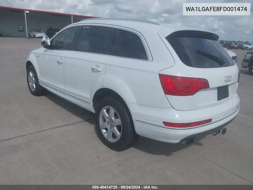 WA1LGAFE8FD001474 2015 Audi Q7 Premium Plus