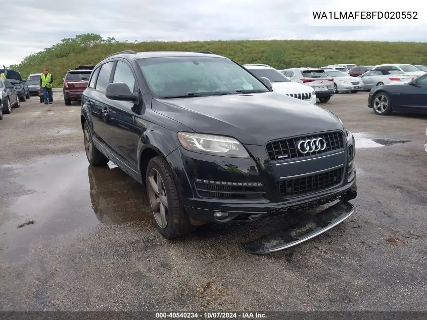 WA1LMAFE8FD020552 2015 Audi Q7 Tdi/Premium Plus