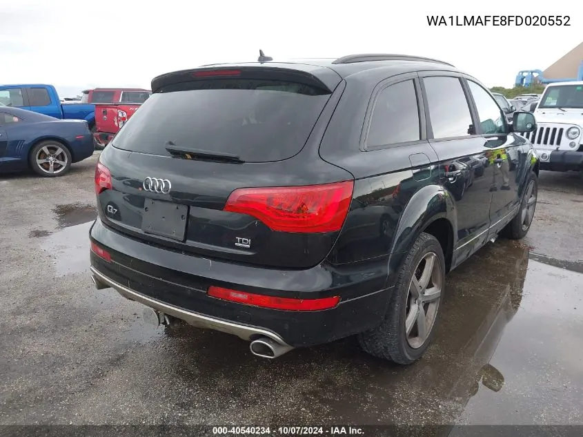 WA1LMAFE8FD020552 2015 Audi Q7 Tdi/Premium Plus