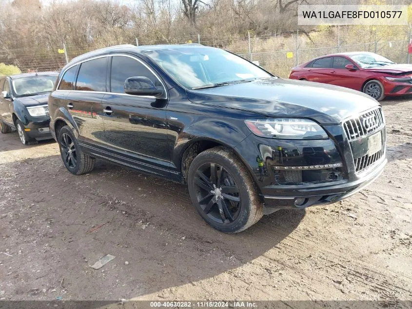 2015 Audi Q7 3.0T Premium VIN: WA1LGAFE8FD010577 Lot: 40630282