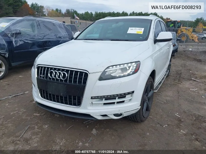 2015 Audi Q7 3.0T Premium VIN: WA1LGAFE6FD008293 Lot: 40757765