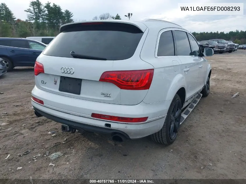 2015 Audi Q7 3.0T Premium VIN: WA1LGAFE6FD008293 Lot: 40757765