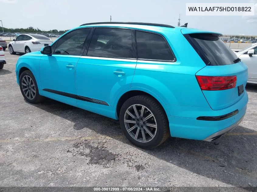 WA1LAAF75HD018822 2017 Audi Q7 3.0T Premium