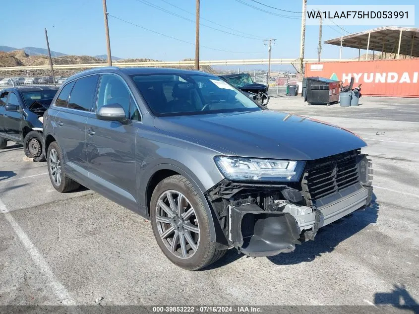 WA1LAAF75HD053991 2017 Audi Q7 3.0T Premium