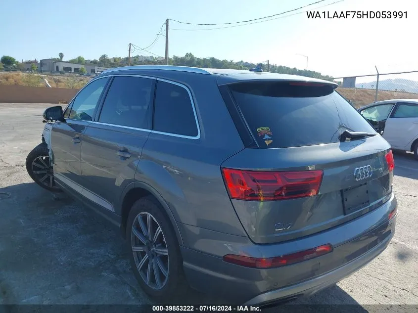 WA1LAAF75HD053991 2017 Audi Q7 3.0T Premium