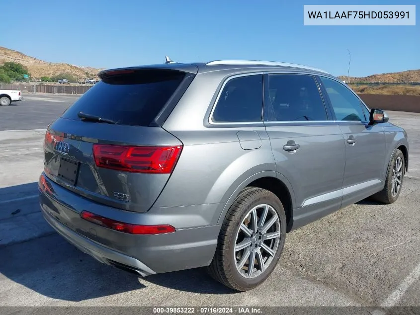 WA1LAAF75HD053991 2017 Audi Q7 3.0T Premium