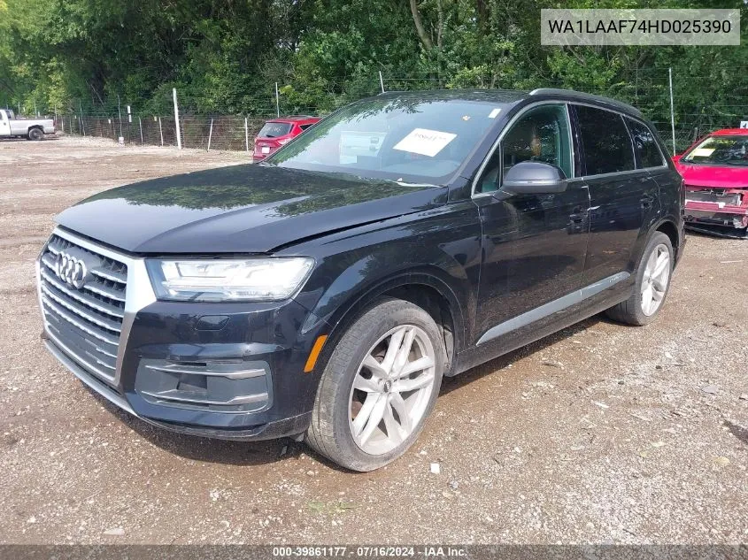 WA1LAAF74HD025390 2017 Audi Q7 3.0T Premium