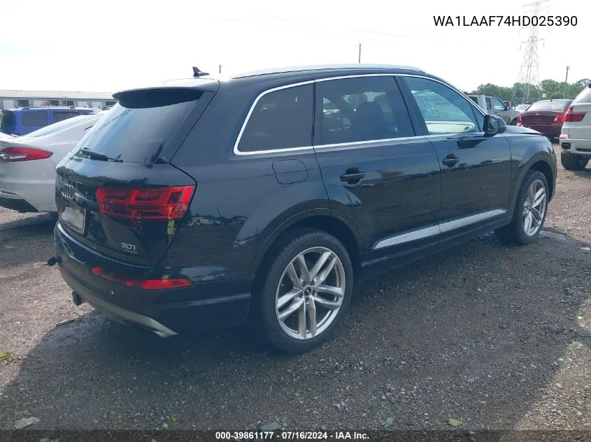 WA1LAAF74HD025390 2017 Audi Q7 3.0T Premium