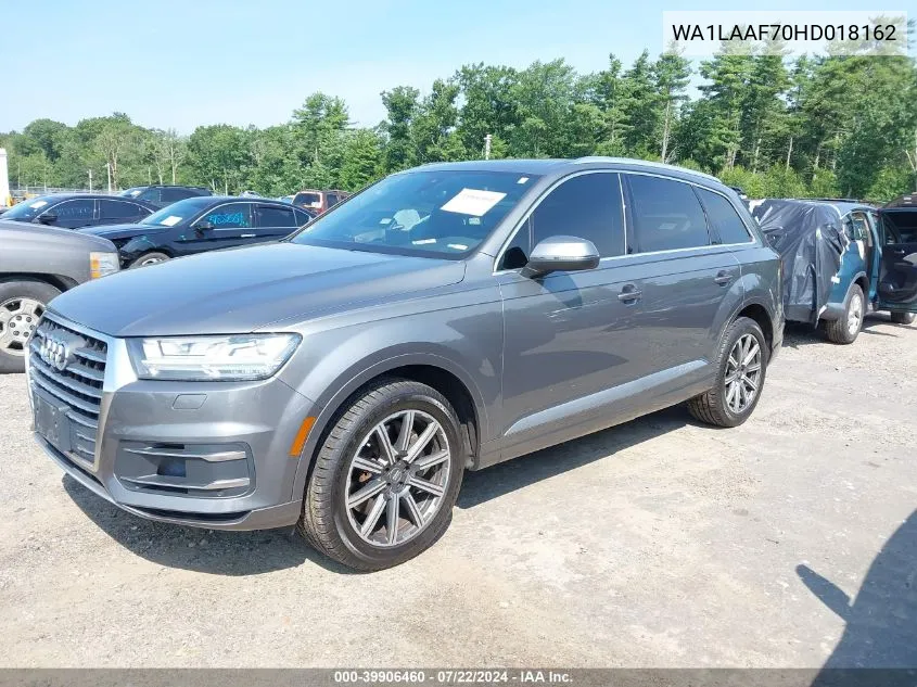 WA1LAAF70HD018162 2017 Audi Q7 3.0T Premium