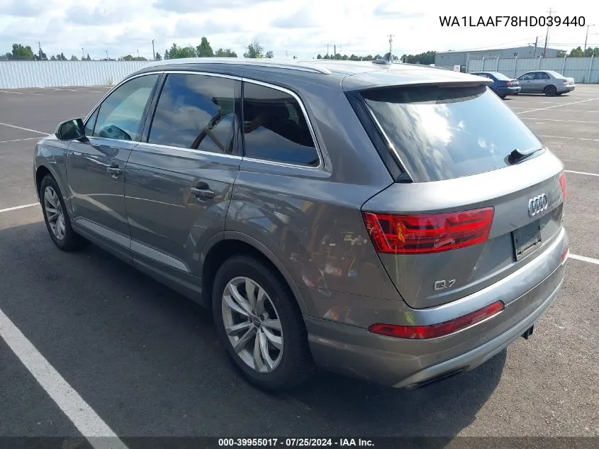 WA1LAAF78HD039440 2017 Audi Q7 3.0T Premium