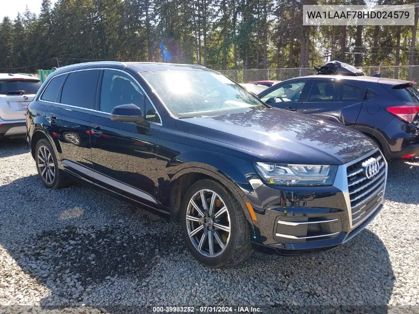 WA1LAAF78HD024579 2017 Audi Q7 3.0T Premium