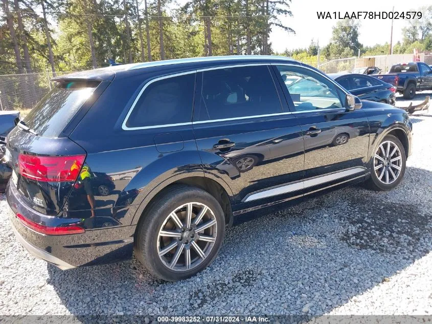 WA1LAAF78HD024579 2017 Audi Q7 3.0T Premium