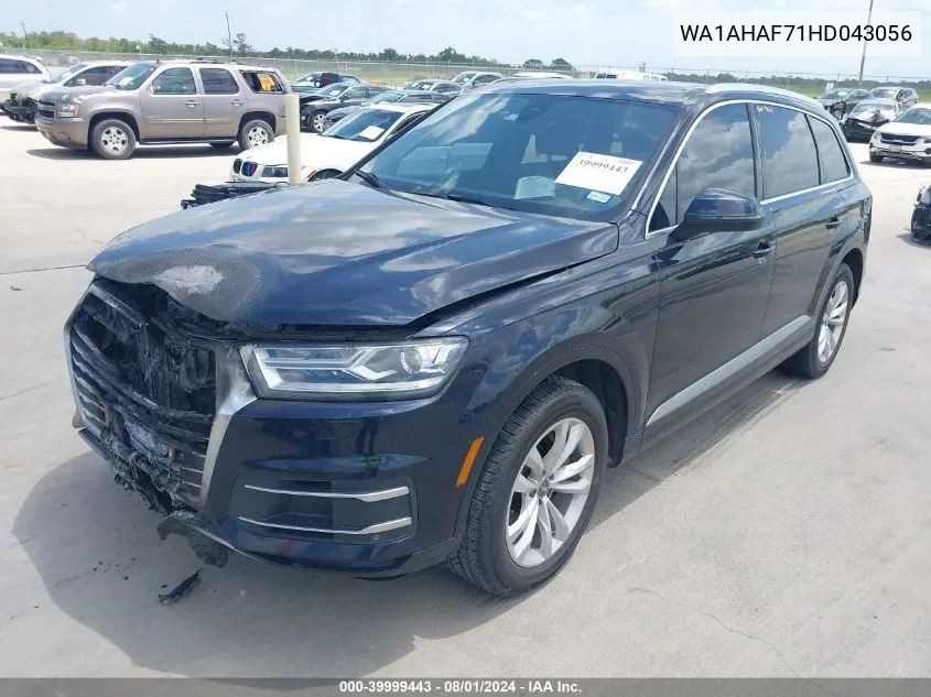 WA1AHAF71HD043056 2017 Audi Q7 2.0T Premium