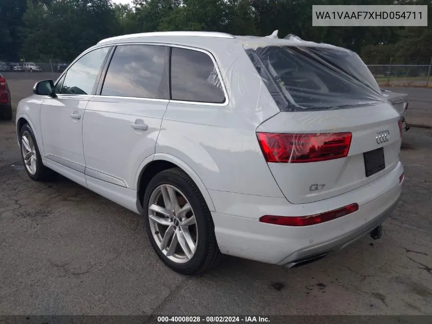 WA1VAAF7XHD054711 2017 Audi Q7 3.0T Premium