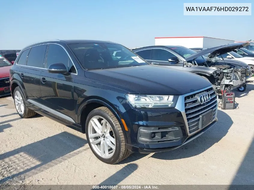 WA1VAAF76HD029272 2017 Audi Q7 3.0T Premium