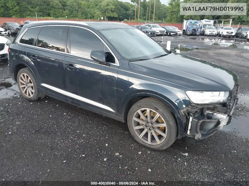 WA1LAAF79HD019990 2017 Audi Q7 3.0T Premium