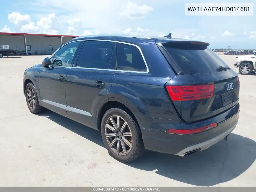 WA1LAAF74HD014681 2017 Audi Q7 3.0T Premium