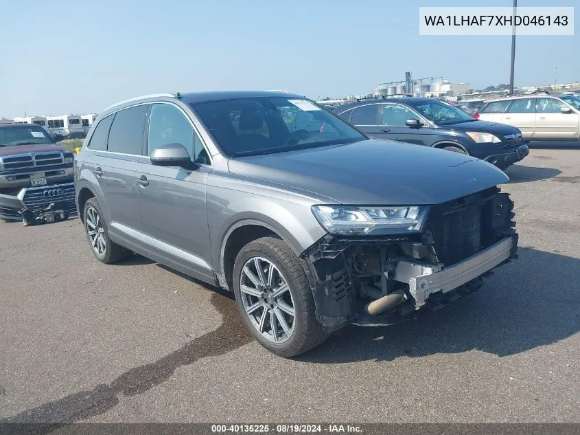 WA1LHAF7XHD046143 2017 Audi Q7 2.0T Premium