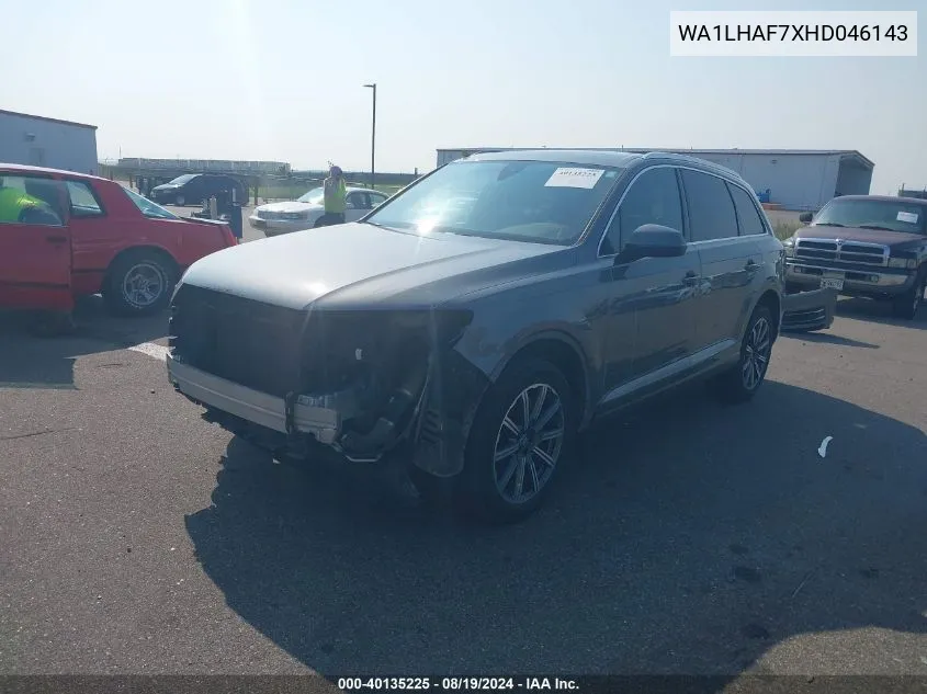 WA1LHAF7XHD046143 2017 Audi Q7 2.0T Premium