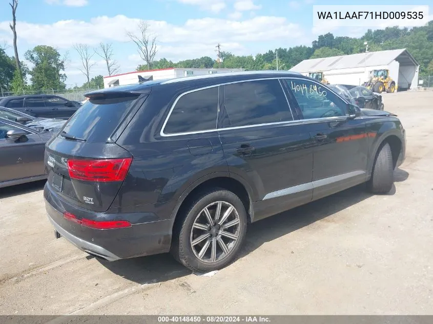 WA1LAAF71HD009535 2017 Audi Q7 3.0T Premium