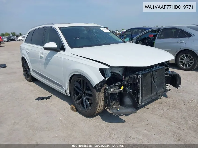 WA1VAAF77HD019771 2017 Audi Q7 3.0T Premium