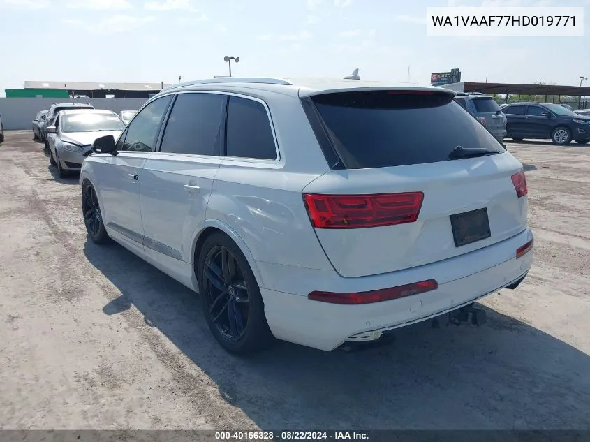 WA1VAAF77HD019771 2017 Audi Q7 3.0T Premium