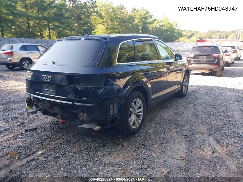 WA1LHAF75HD048947 2017 Audi Q7 Premium Plus