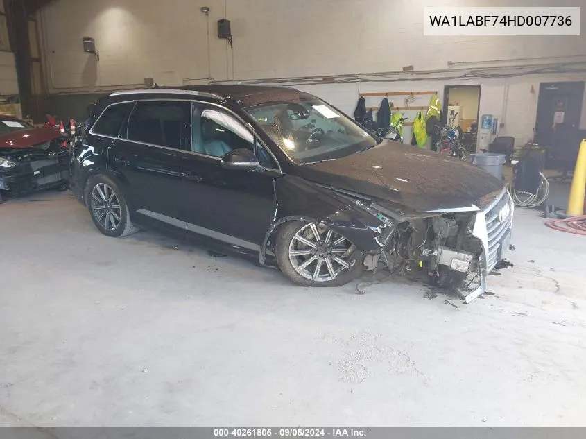 WA1LABF74HD007736 2017 Audi Q7 Premium Plus