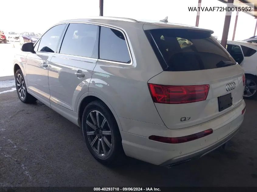 WA1VAAF72HD015952 2017 Audi Q7 3.0T Premium