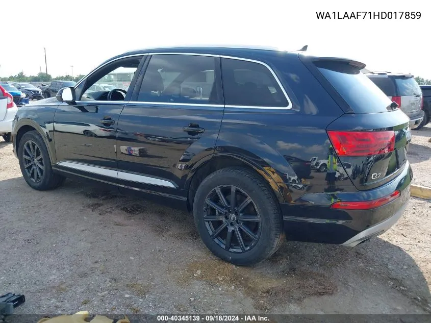 WA1LAAF71HD017859 2017 Audi Q7 3.0T Premium