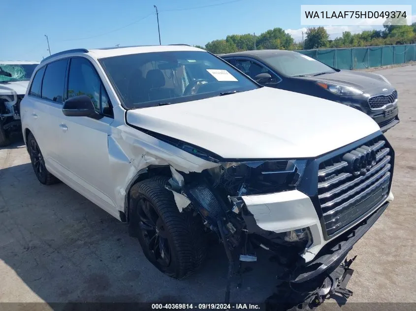 WA1LAAF75HD049374 2017 Audi Q7 3.0T Premium